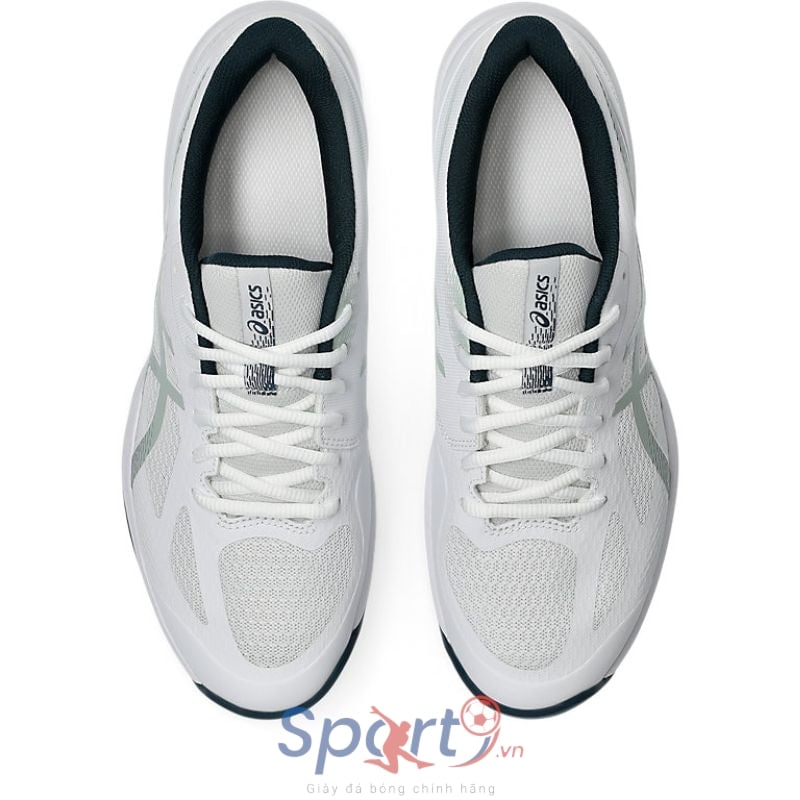 Giày Pickleball Asics Court Hunter FF - 1071A111-100 - Trắng/Xanh Đen