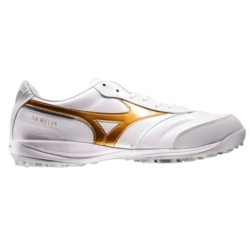 Mizuno Morelia Sala Pro TF - Màu Trắng/Vàng Gold - Q1GB261350
