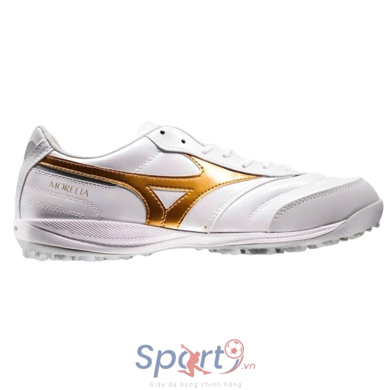 Mizuno Morelia Sala Pro TF - Màu Trắng/Vàng Gold - Q1GB261350