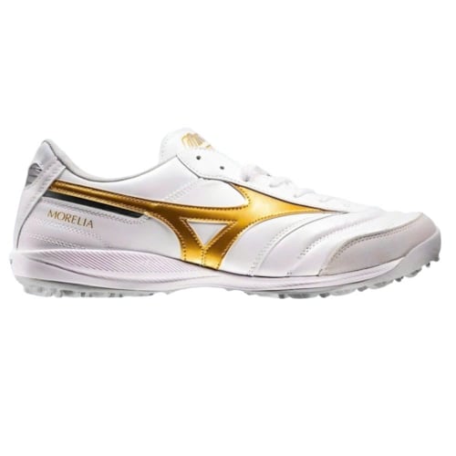 Mizuno Morelia Sala Elite TF - Trắng/Vàng Gold - Q1GB261250
