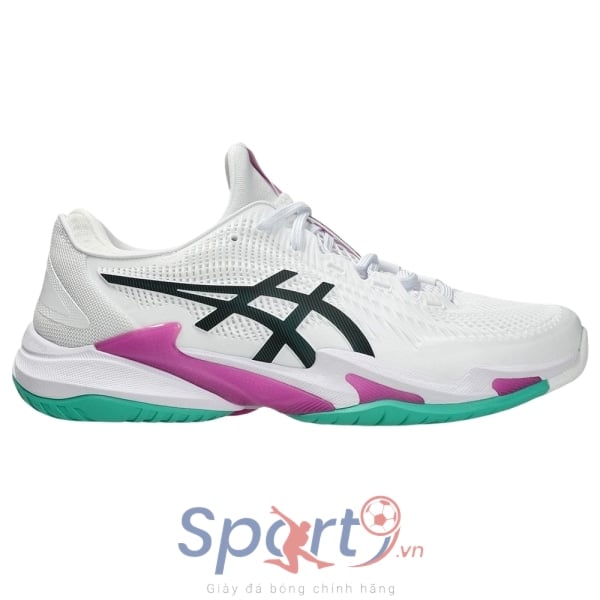Giày Pickleball ASICS Australian Open COURT FF 3 - 1041A370-106 - Màu Trắng