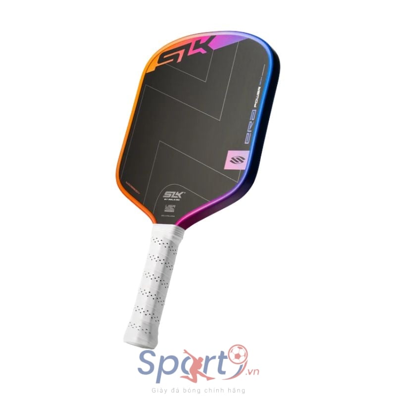Vợt Pickleball Selkirk Era Power Lotus Widebody 16mm - Xanh/Cam