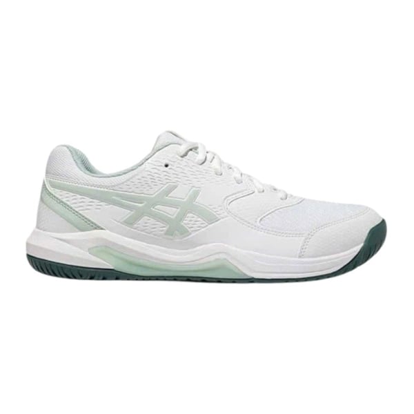 Giày Pickleball Asics Gel Dedicate 8 1041A408-107 - White/Cold Moss