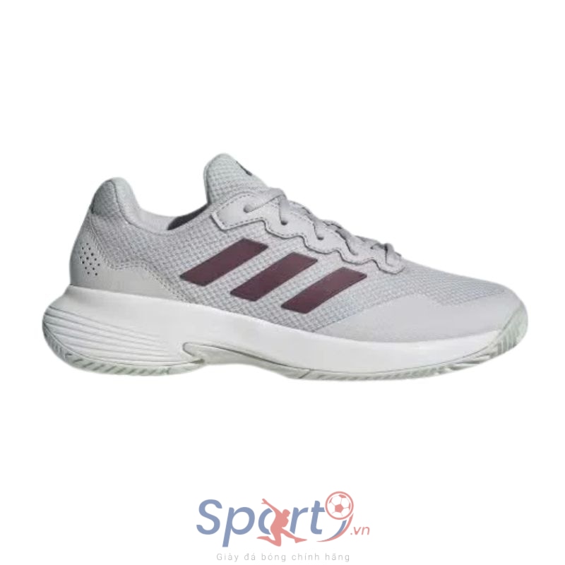 Giày Pickleball Adidas Gamecourt 2.0 - IE0841 - Xám/Tím