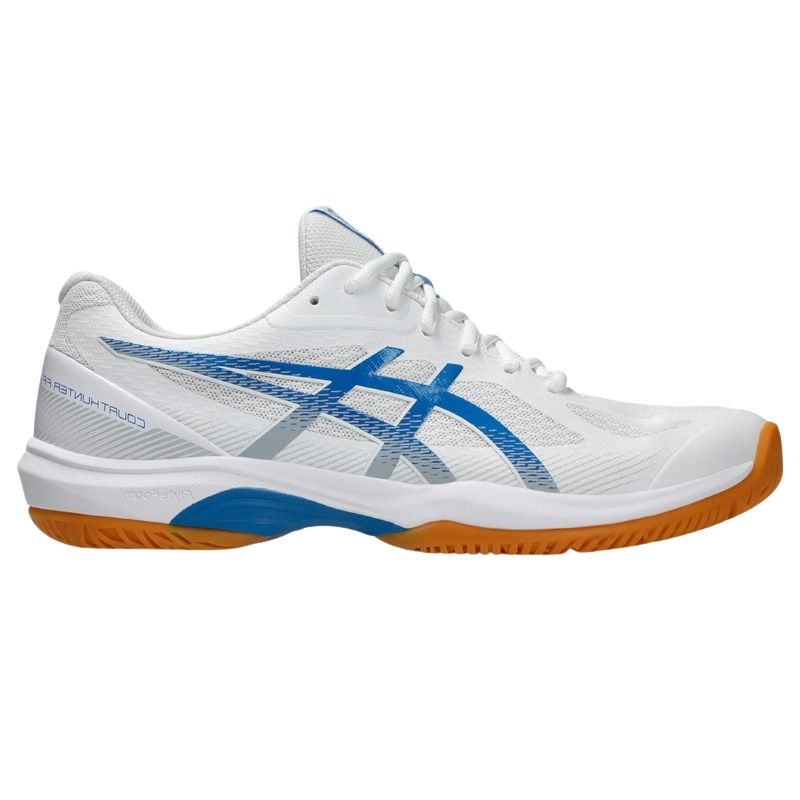 Giày Pickleball Asics Court Hunter FF - 1071A111-102 - Trắng/Xanh/Nâu