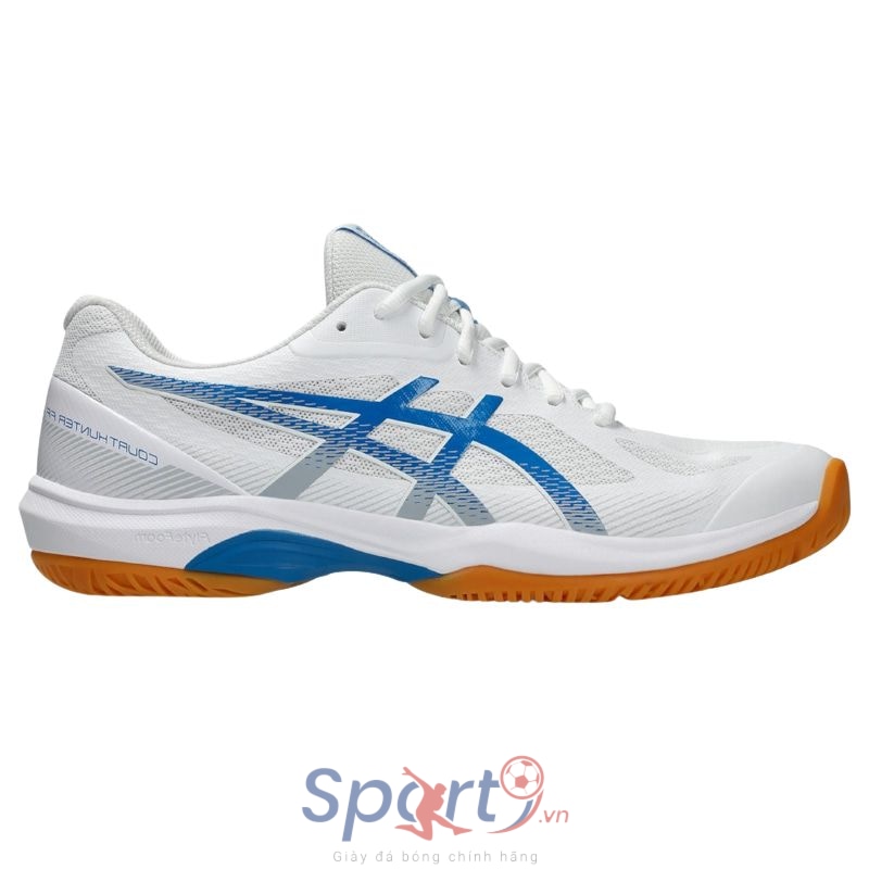 Giày Pickleball Asics Court Hunter FF - 1071A111-102 - Trắng/Xanh/Nâu