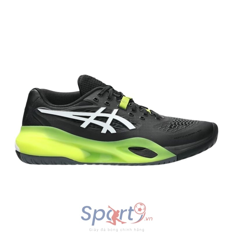Giày Pickleball Asics Gel Resolution X - 1041A481-002 - Đen/Xanh Chuối
