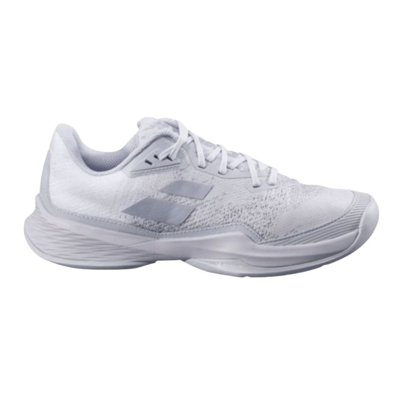 Giày Pickleball Babolat Jet Mach 3 AC - 3A1S25B630-1072 - Trắng/Bạc