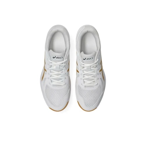 Giày Pickleball Asics Upcourt 6 - 1071A104-106 - Trắng Vàng