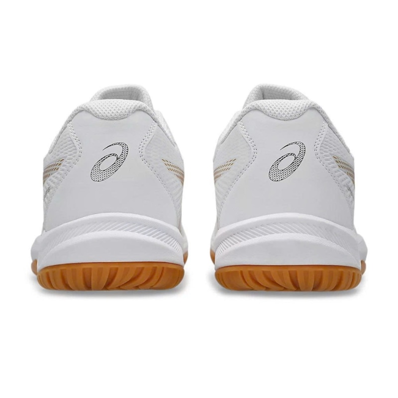 Giày Pickleball Asics Upcourt 6 - 1071A104-106 - Trắng Vàng