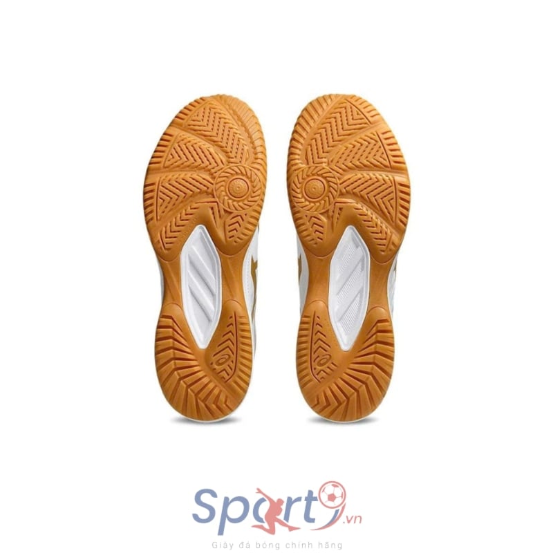 Giày Pickleball Asics Upcourt 6 - 1071A104-106 - Trắng Vàng