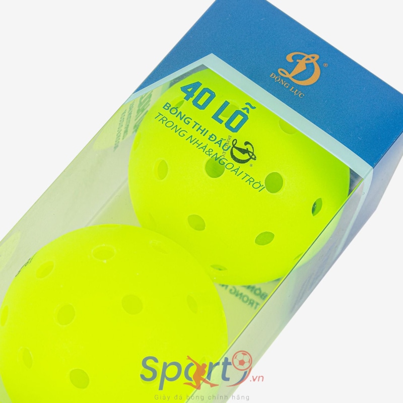 Hộp 3 bóng pickleball Động Lực D25 - Đạt chuẩn USAPA