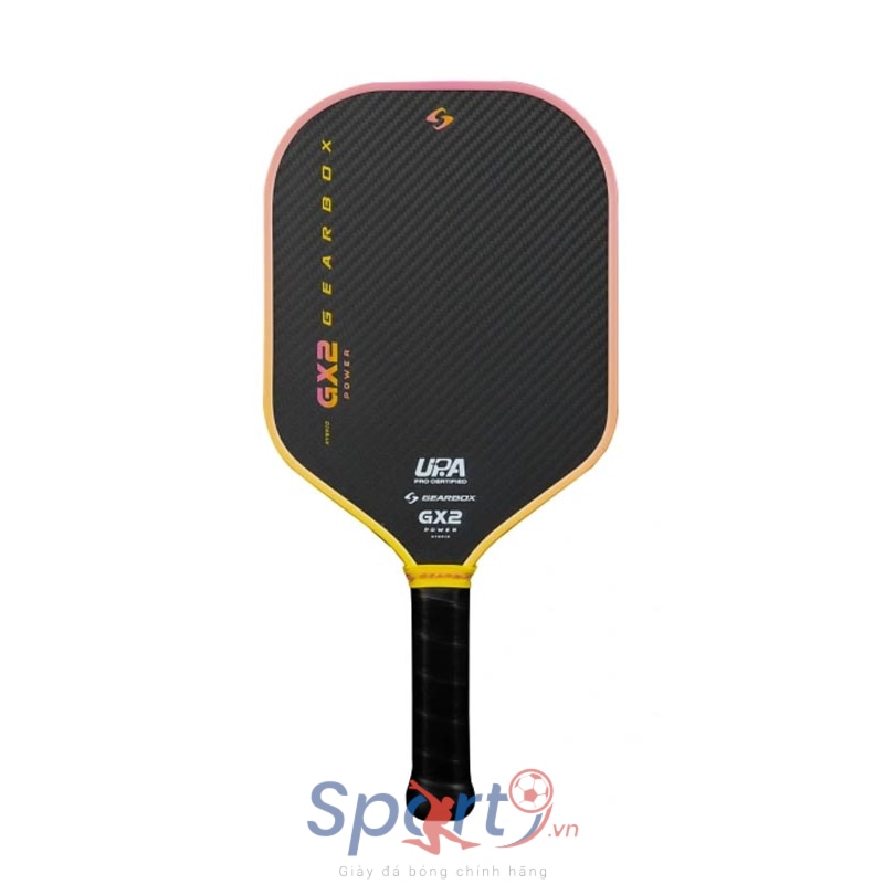 Vợt Pickleball Gearbox GX2 Power Hybrid Limited Edition Yellow Pink - 16mm