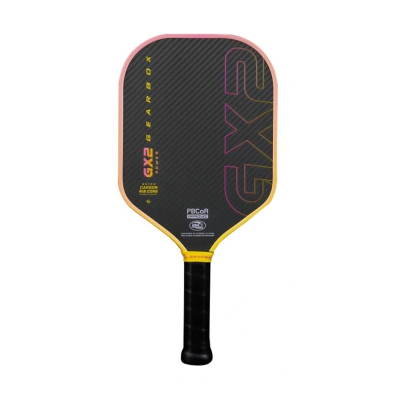 Vợt Pickleball Gearbox GX2 Power Hybrid Limited Edition Yellow Pink - 16mm