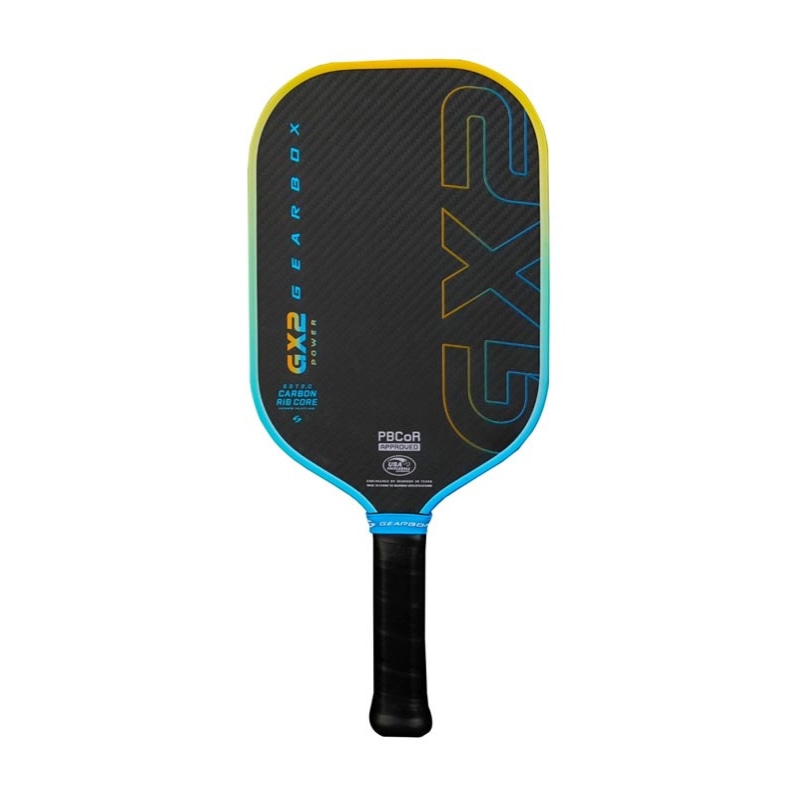 Vợt Pickleball Gearbox GX2 Power Elongate Limited Edition Blue Yellow- 16mm