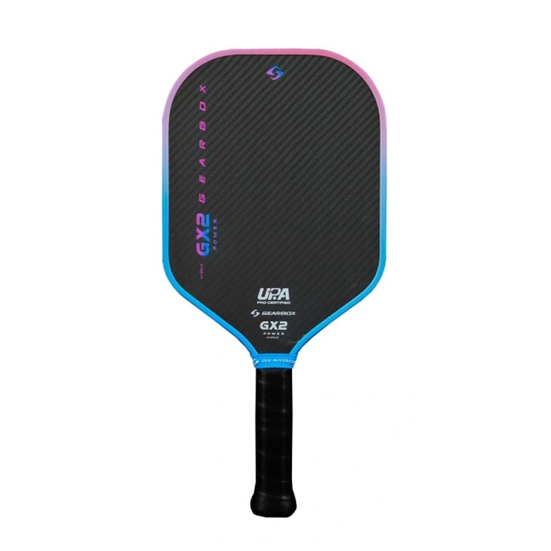 Vợt Pickleball Gearbox GX2 Power Elongate Limited Edition Blue Pink - 16mm