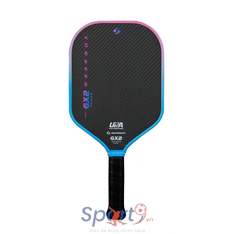 Vợt Pickleball Gearbox GX2 Power Elongate Limited Edition Blue Pink - 16mm