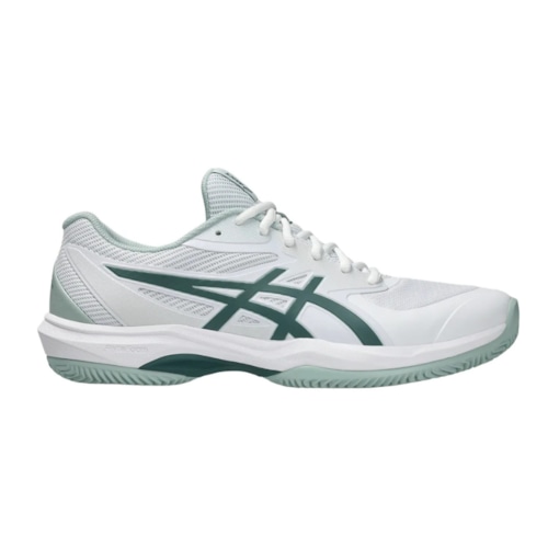 Giày Pickleball Asics Game FF Clay/OC - 1041A490-104 - White/Dark Neptune