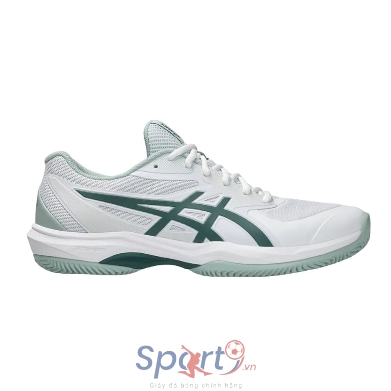 Giày Pickleball Asics Game FF Clay/OC - 1041A490-104 - White/Dark Neptune