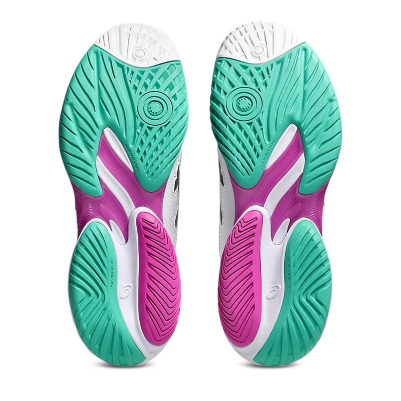 Giày Pickleball Asics Court FF 3 -1041A370-106 - Trắng/Hồng/Xanh