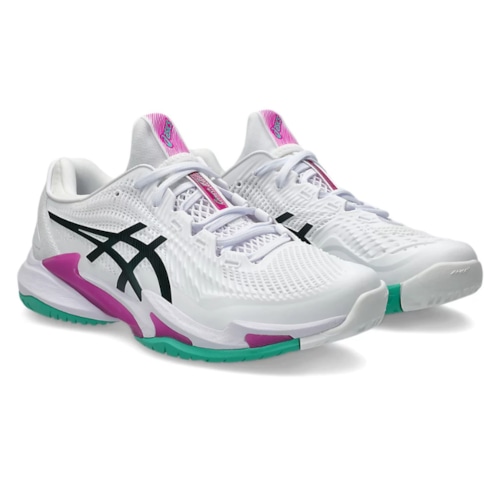 Giày Pickleball Asics Court FF 3 -1041A370-106 - Trắng/Hồng/Xanh