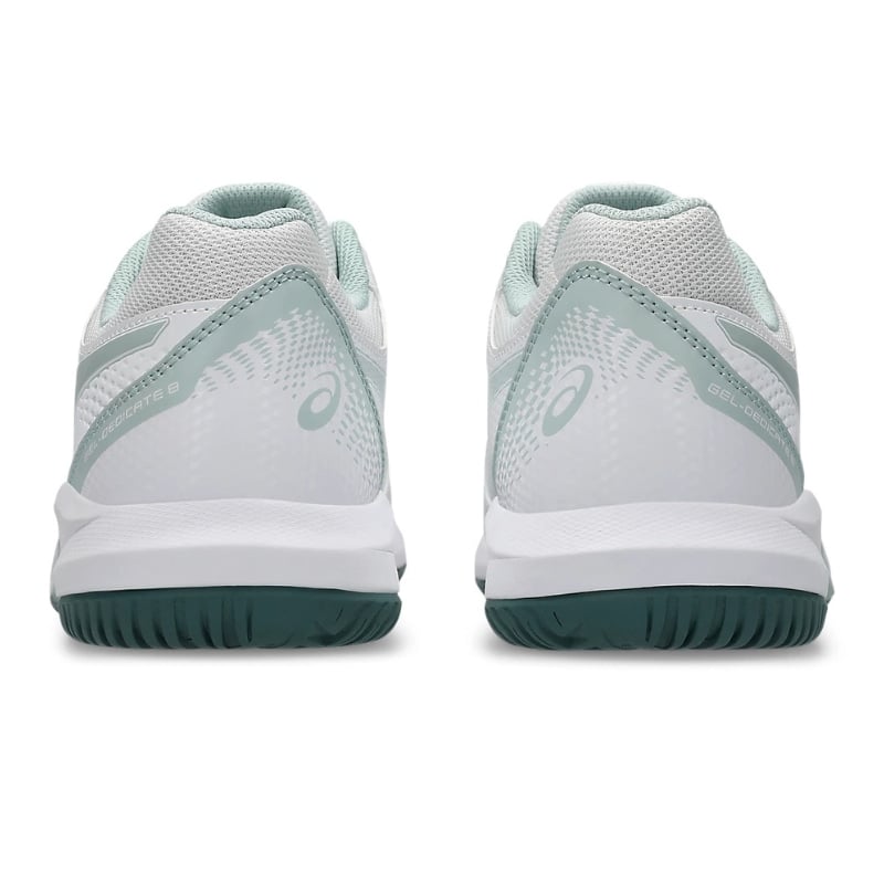 Giày Pickleball Asics Gel Dedicate 8 1041A408-107 - White/Cold Moss