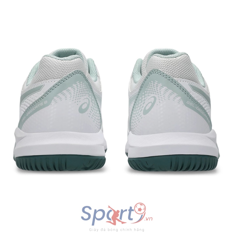 Giày Pickleball Asics Gel Dedicate 8 1041A408-107 - White/Cold Moss