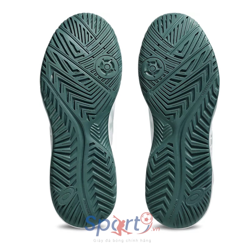 Giày Pickleball Asics Gel Dedicate 8 1041A408-107 - White/Cold Moss