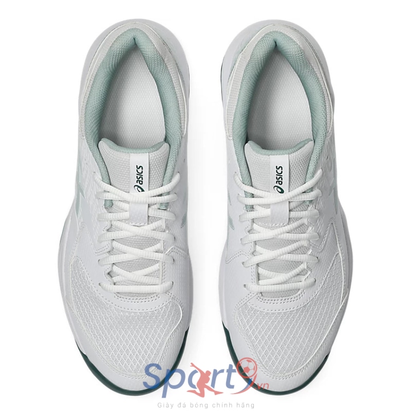 Giày Pickleball Asics Gel Dedicate 8 1041A408-107 - White/Cold Moss