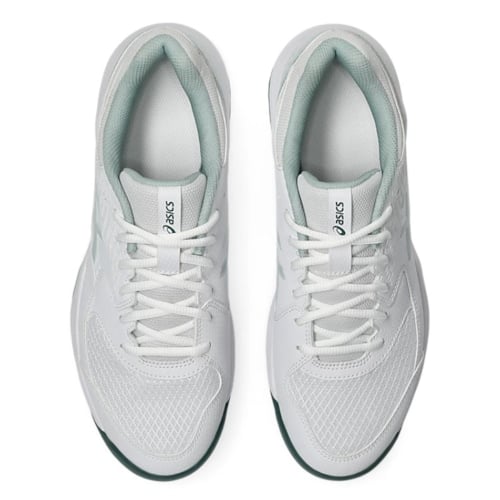 Giày Pickleball Asics Gel Dedicate 8 1041A408-107 - White/Cold Moss