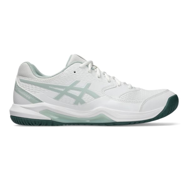Giày Pickleball Asics Gel Dedicate 8 1041A408-107 - White/Cold Moss