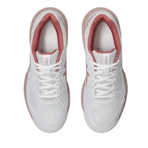 Giày Pickleball Asics Gel-Dedicate 8 Women’s – 1042A237-106 – White/Light Pink
