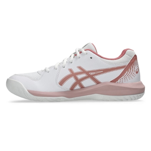 Giày Pickleball Asics Gel-Dedicate 8 Women’s – 1042A237-106 – White/Light Pink