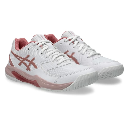 Giày Pickleball Asics Gel-Dedicate 8 Women’s – 1042A237-106 – White/Light Pink