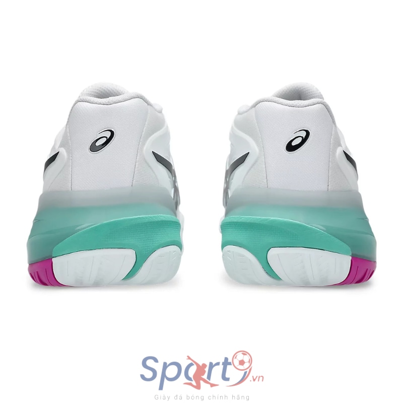 Giày pickleball Asics Gel Resolution X - 1041A487-103 - Trắng/Hồng/Xanh