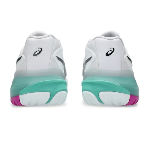 Giày pickleball Asics Gel Resolution X - 1041A487-103 - Trắng/Hồng/Xanh