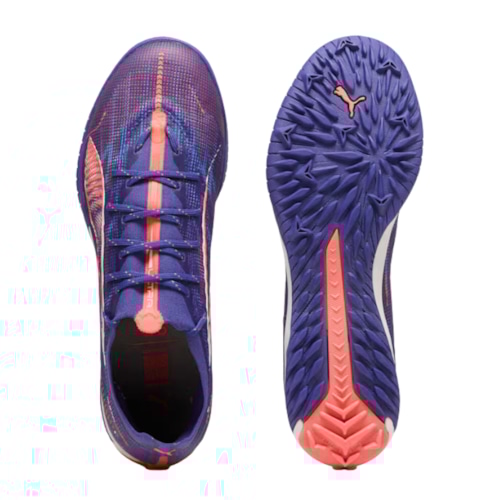 PUMA Ultra 5 Pro Cage TT - Tím Than - 107889-01