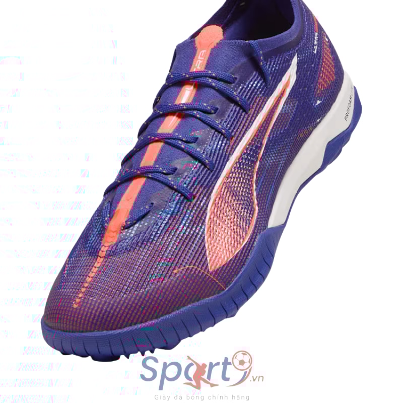 PUMA Ultra 5 Pro Cage TT - Tím Than - 107889-01