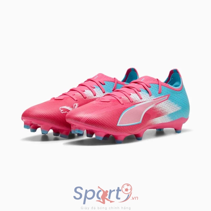 Giày Puma Ultra 6 Match RE-Charge TT - Hồng/Xanh  - 108765-01