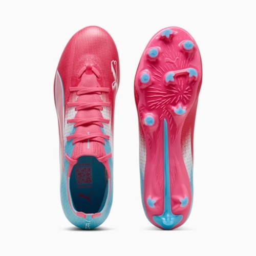 Giày Puma Ultra 6 Match RE-Charge TT - Hồng/Xanh  - 108765-01