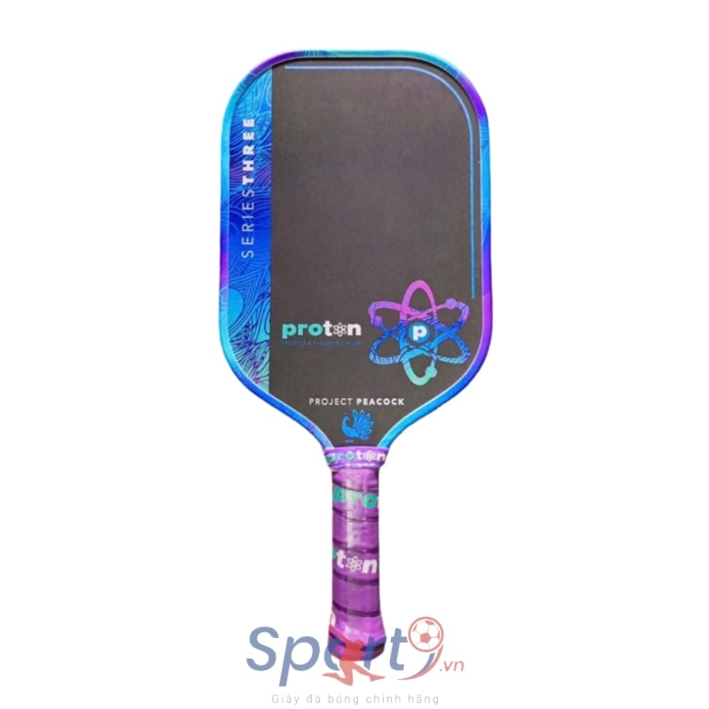 Vợt Pickleball Proton Series 3 Project Peacock Aura Elongated