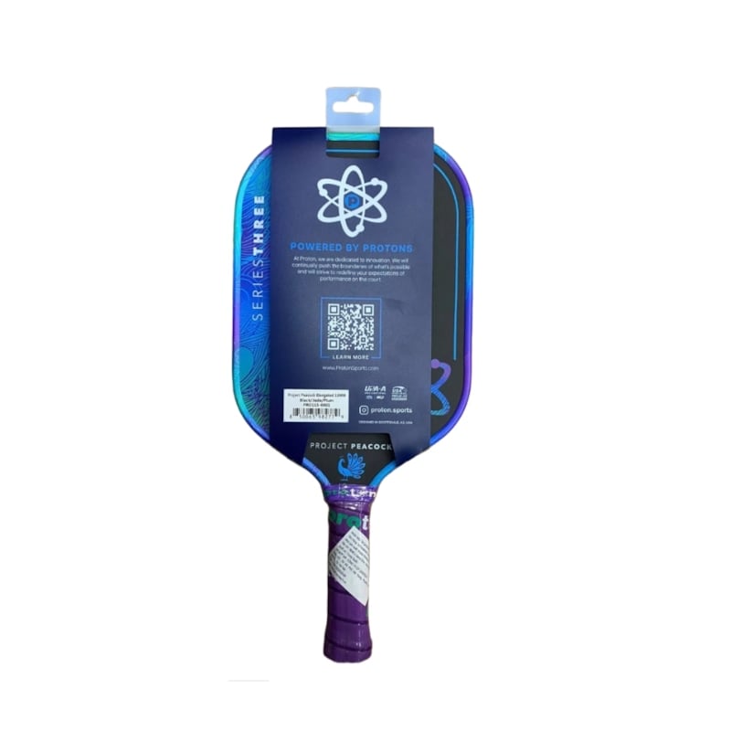 Vợt Pickleball Proton Series 3 Project Peacock Aura Elongated