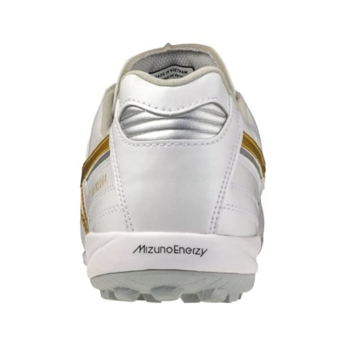 Mizuno Morelia Sala Elite TF - Trắng/Vàng Gold - Q1GB261250