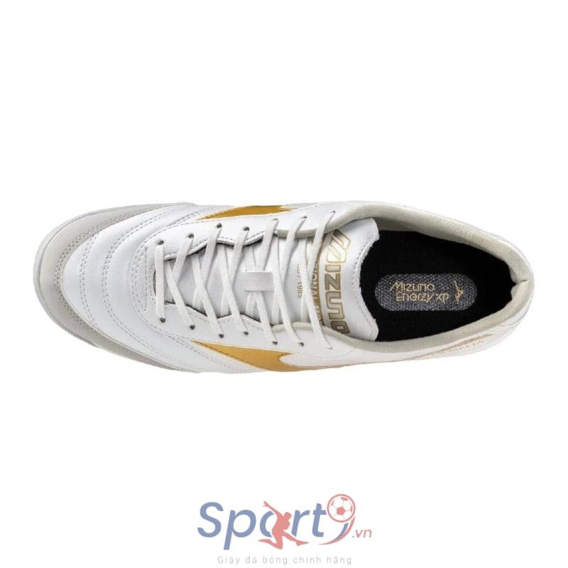 Mizuno Morelia Sala Pro TF - Trắng/Vàng Gold - Q1GB261350