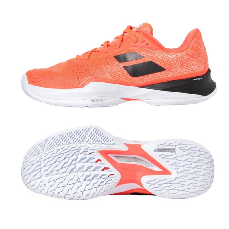 Giày Pickleball Babolat Jet Mach 3 AC - 30S24627-5059 - Màu Cam