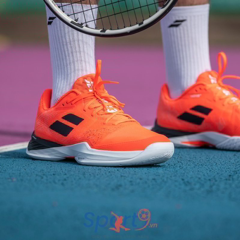 Giày Pickleball Babolat Jet Mach 3 AC - 30S24627-5059 - Màu Cam