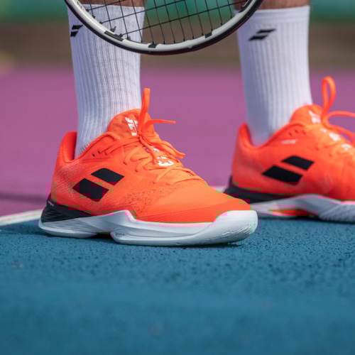 Giày Pickleball Babolat Jet Mach 3 AC - 30S24627-5059 - Màu Cam