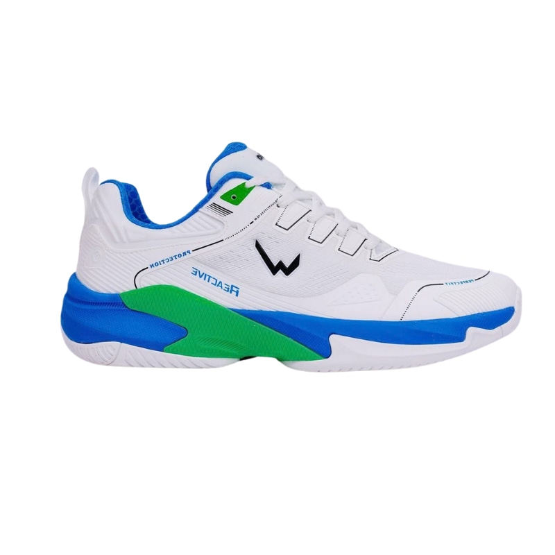Giày Pickleball Wika Ruta Quang Dương - Trắng/Xanh