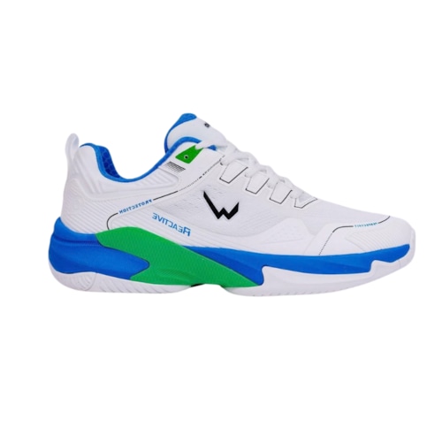 Giày Pickleball Wika Ruta Quang Dương - Trắng/Xanh