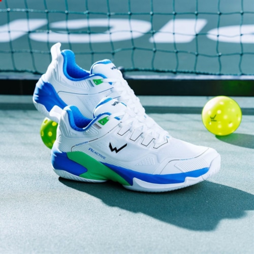 Giày Pickleball Wika Ruta Quang Dương - Trắng/Xanh